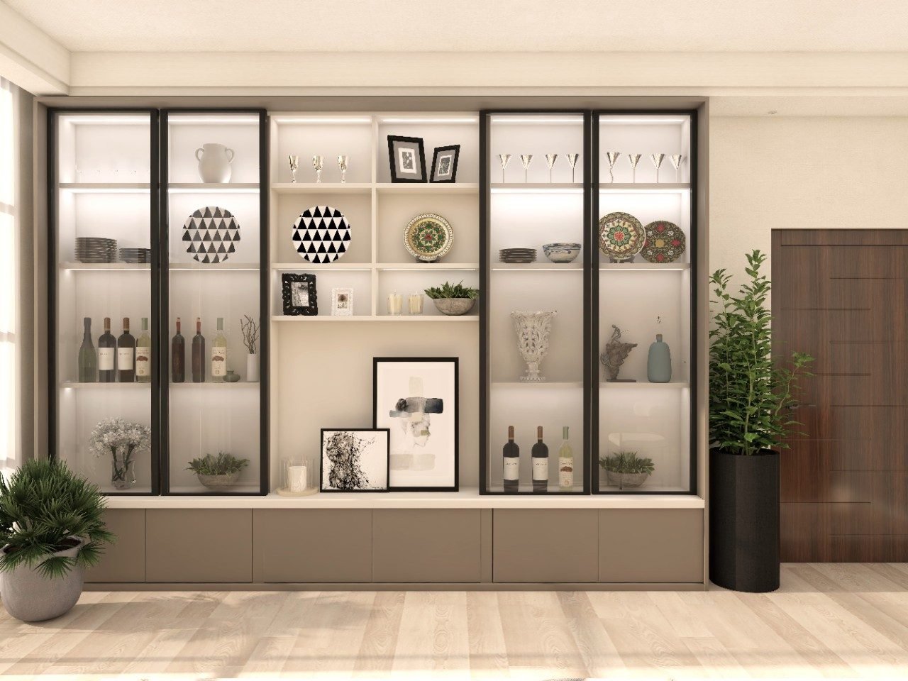 Crockery Shelf Slide 1